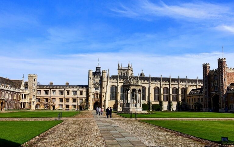 A picturesque view of the University of Cambridge