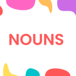 English nouns banner